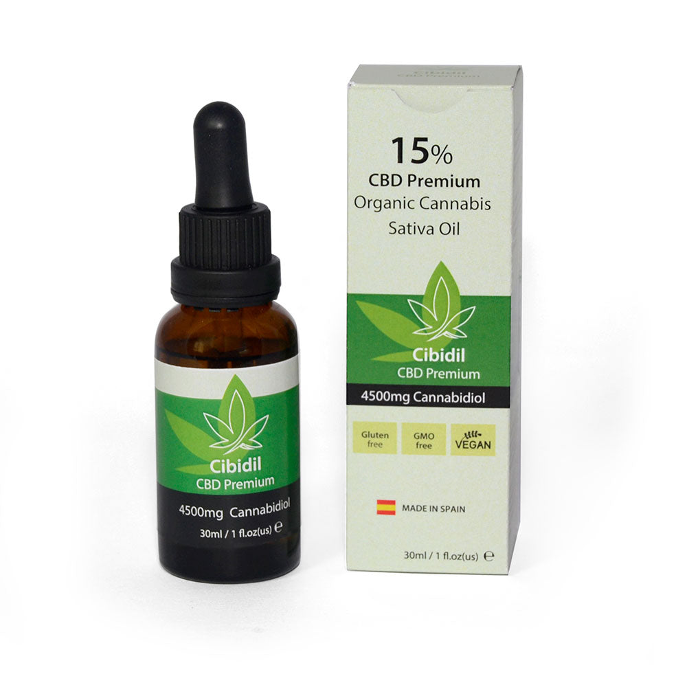 Cibidil is a relaxing oil containing 15% CBD.