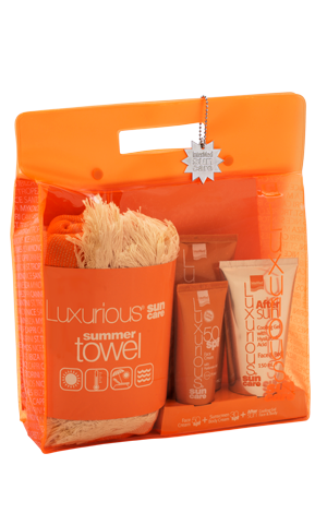 LUXURIOUS SUN CARE HIGH PACK&SUMMER TOWEL