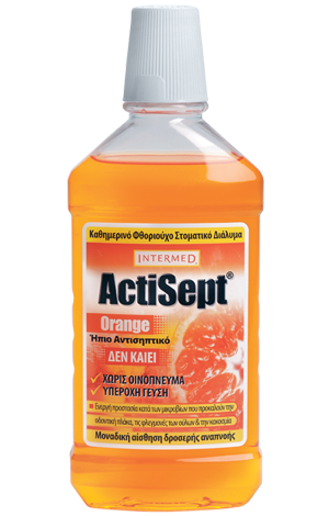 ACTISEPT MOUTHWASH ORANGE 500ml