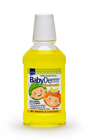 BABYDERM MOUTHWASH BANANA 250ml