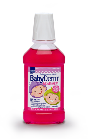 BABYDERM MOUTHWASH BUBBLEGUM 250ml