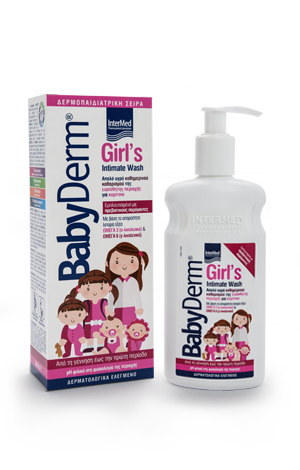 BABYDERM GIRLS INTIMATE WASH 300ml