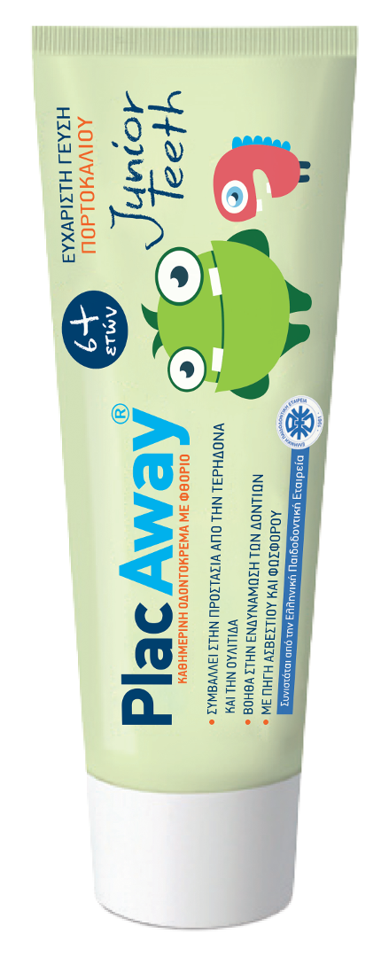 PLAC AWAY JUNIOR TEETH TOOTHPASTE 50ml