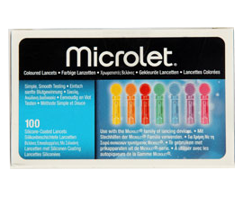 ASCENSIA MICROLET LANCETS 100.