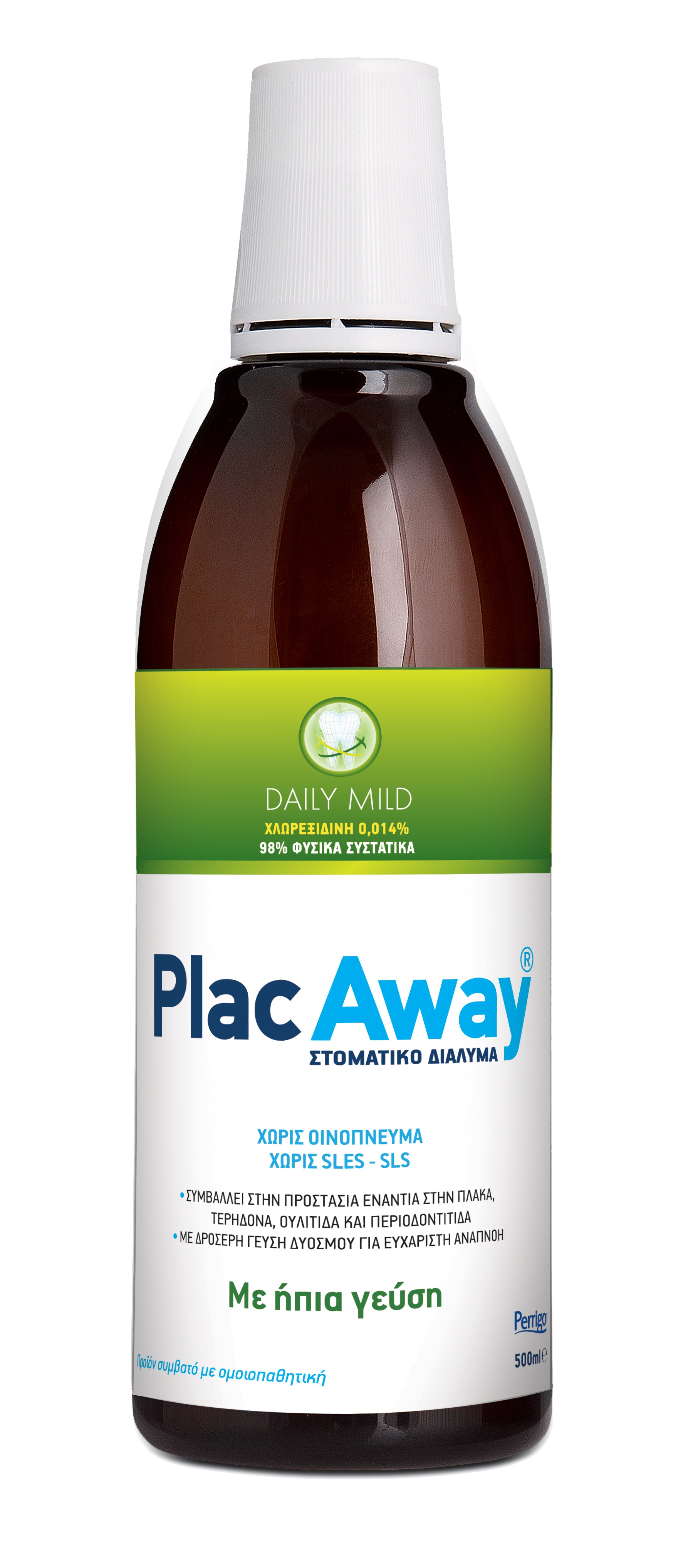 PLAC AWAY DAILY MILD 500ml