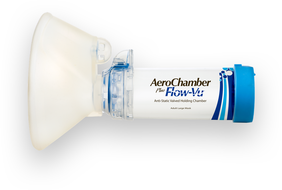 AEROCHAMBER PLUS ADULTS with Mask BLUE